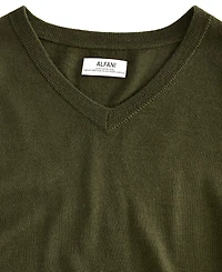 Alfani Men's Merino Wool V-Neck Sweater, Macy's Exclusive