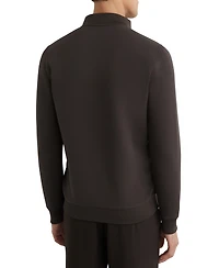 Reiss Men's Freddie Quilted Hybrid Jacket