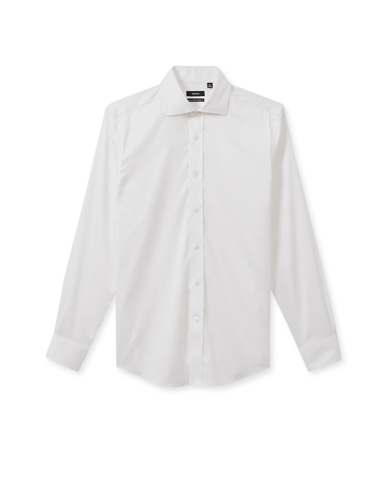 Reiss Men's Bishopsgate Cotton Lyocell Stretch Shirt