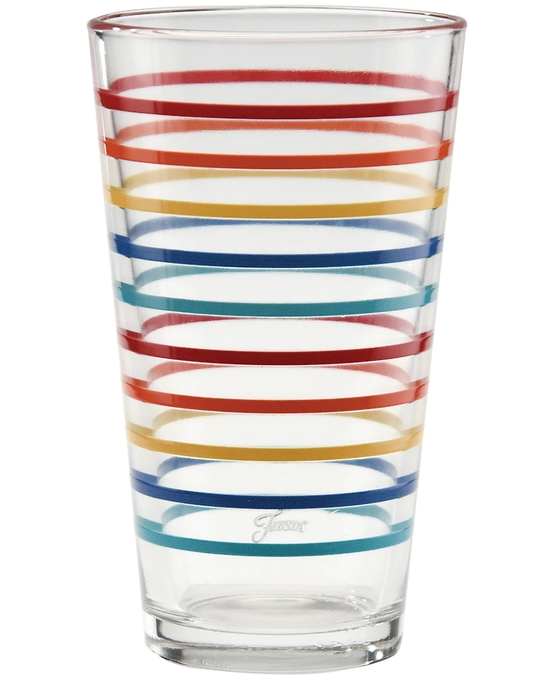 Fiesta Vibrant Tapered Cooler Glasses, Set of 6