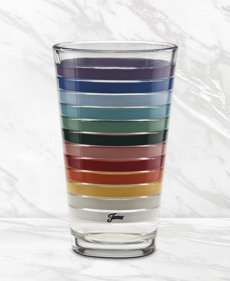 Fiesta 2026 All Colors Tapered Cooler Glasses, Set of 6