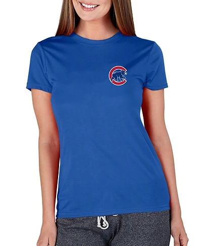 Concepts Sport Women's Royal Chicago Cubs Marathon Knit Top