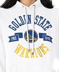 G-iii 4Her by Carl Banks Women's White Golden State Warriors City Pullover Hoodie