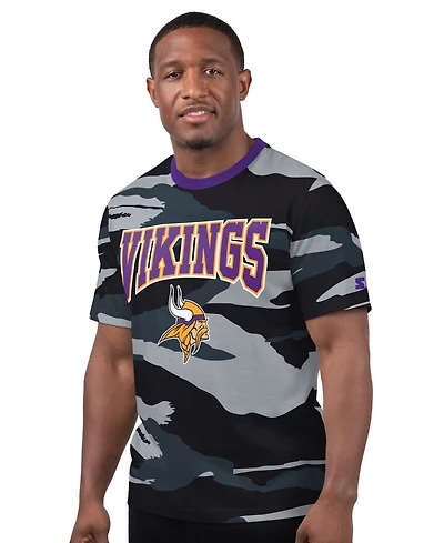 Starter Men's Gray Minnesota Vikings Thursday Night Gridiron T-Shirt