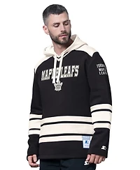 Starter Men's Black Toronto Maple Leaf Slapshot Fashion Hoodie