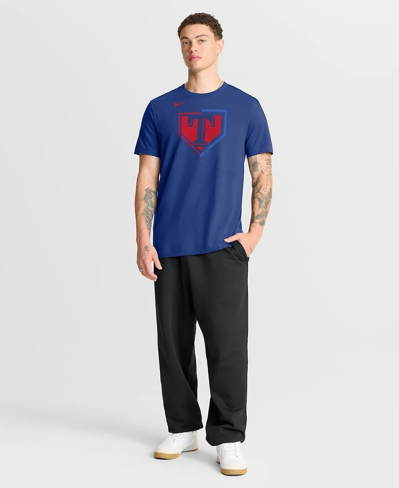Nike Men's Royal Texas Rangers Icon T-Shirt