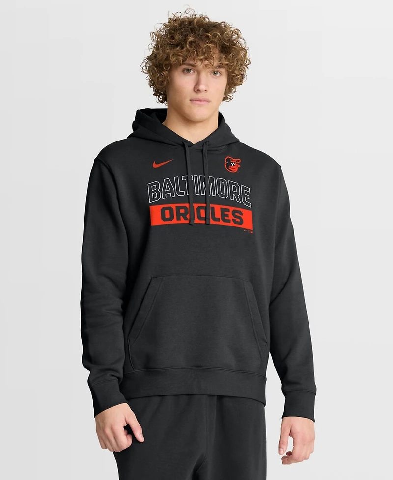 Nike Men's Black Baltimore Orioles Primetime Club Hoodie