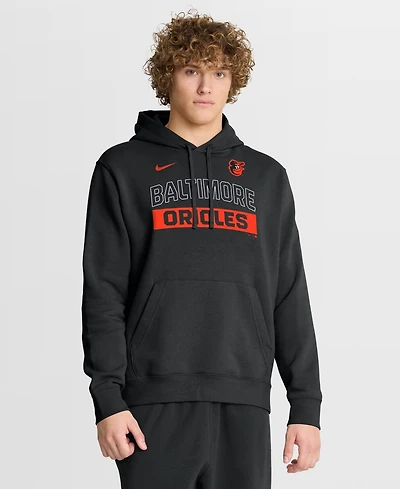 Nike Men's Black Baltimore Orioles Primetime Club Hoodie