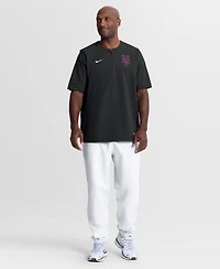 Nike Men's Black New York Mets Authentic Collection Dri-fit Quarter-Zip Windshirt