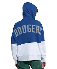 Starter Women's Royal/Heather Gray Los Angeles Dodgers Wishbone Full-Zip Hoodie