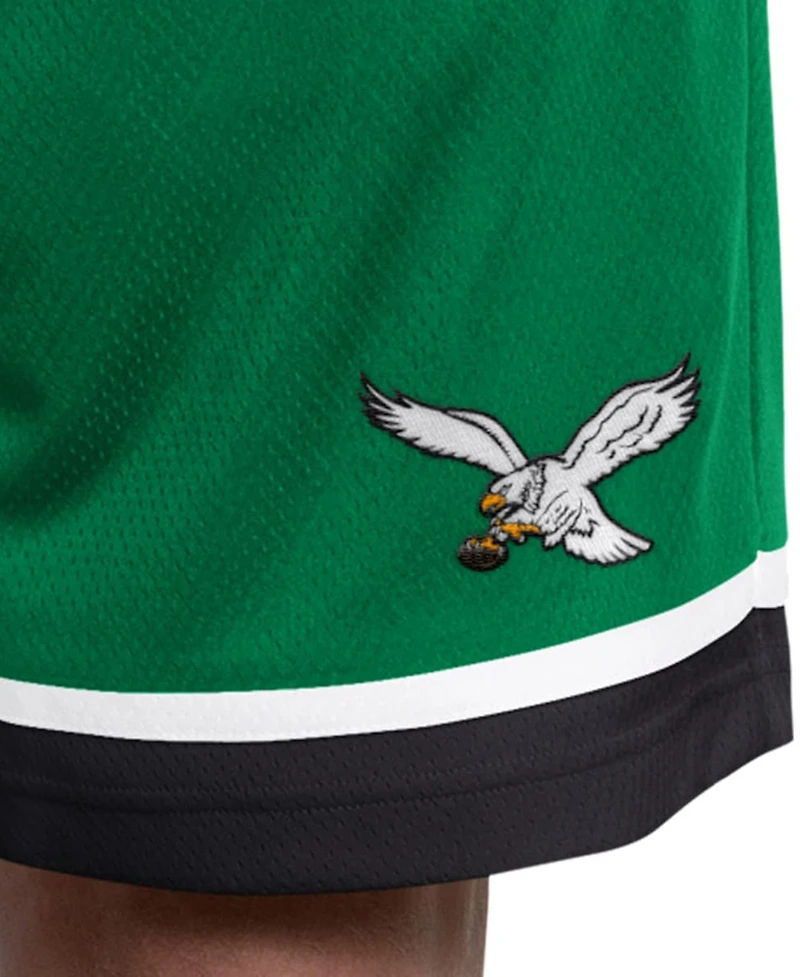Starter Men's Kelly Green Philadelphia Eagles Throwback Power Play Mesh Shorts