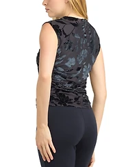 Bcx Women's Shirred Side Seam Knit Top