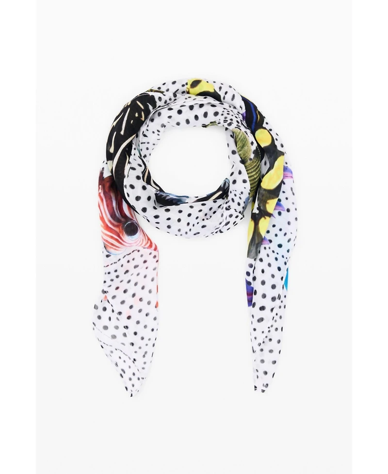Desigual Women's Mr. Christian Lacroix Scarf