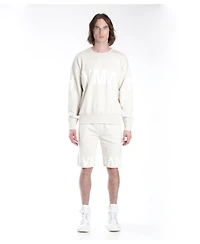 Hvman Chosen To Prevail x Cult Men's French Terry Sweatshot Cream
