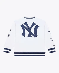 Mitchell & Ness Men's White New York Yankees Arctic Fleece Sweatshirt