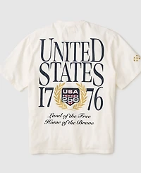 Fanatics Men's White Usa 250 Limited Edition Heavyweight T-Shirt