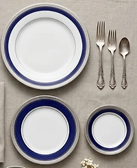 Noritake Crestwood Cobalt Platinum 5-Piece Place Setting, Service for 1
