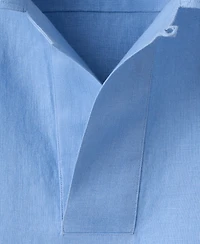 Mango Men's Linen Polo Shirt