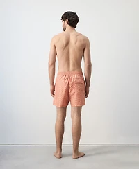 Mango Men's Floral Print Swim Trunks