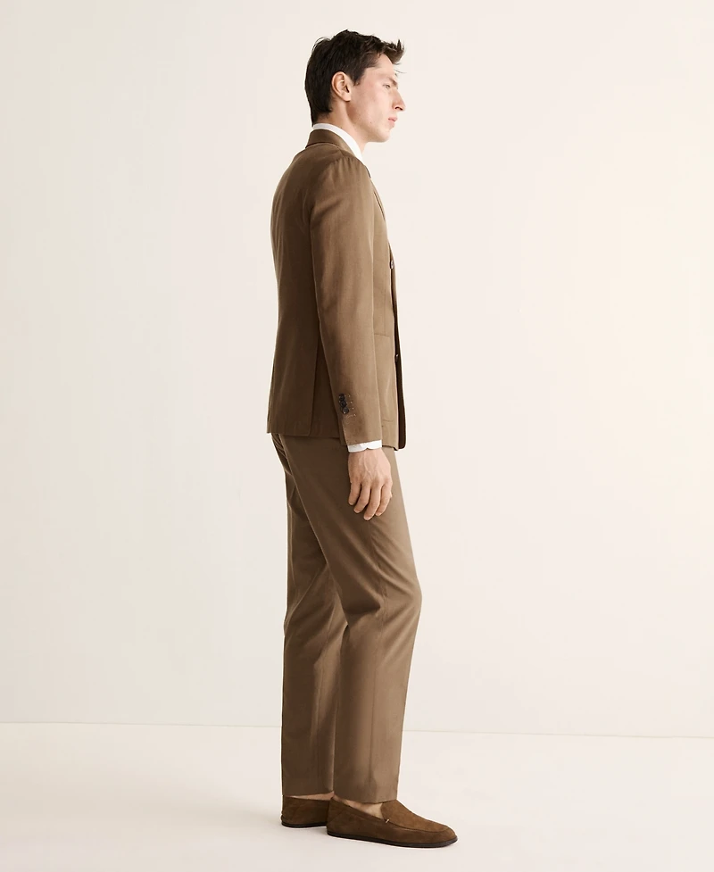 Mango Men's Slim-Fit Lyocell and Cotton Suit Pants