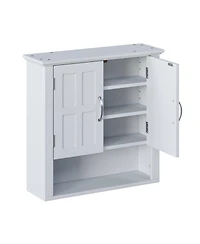 Midola Bathroom Wall Storage Cabinet, Multi -functional Wall Mounted Cabinet with Adjustable Shelves for Laundry Room and Kitchen and Living Room