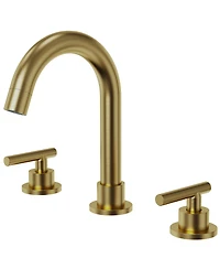 Everstein Widespread Bathroom Faucet 3 Hole 2-Handle Sink with Drain Assembly
