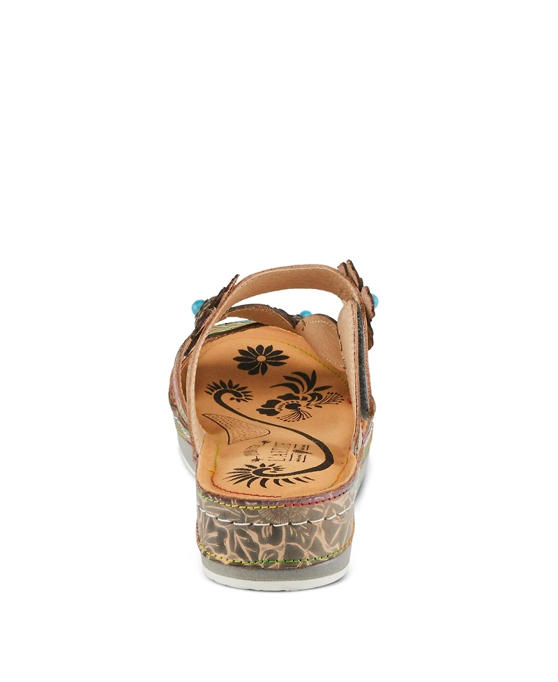 L'Artiste Women's Spring Step Pillow-Soft Sandal