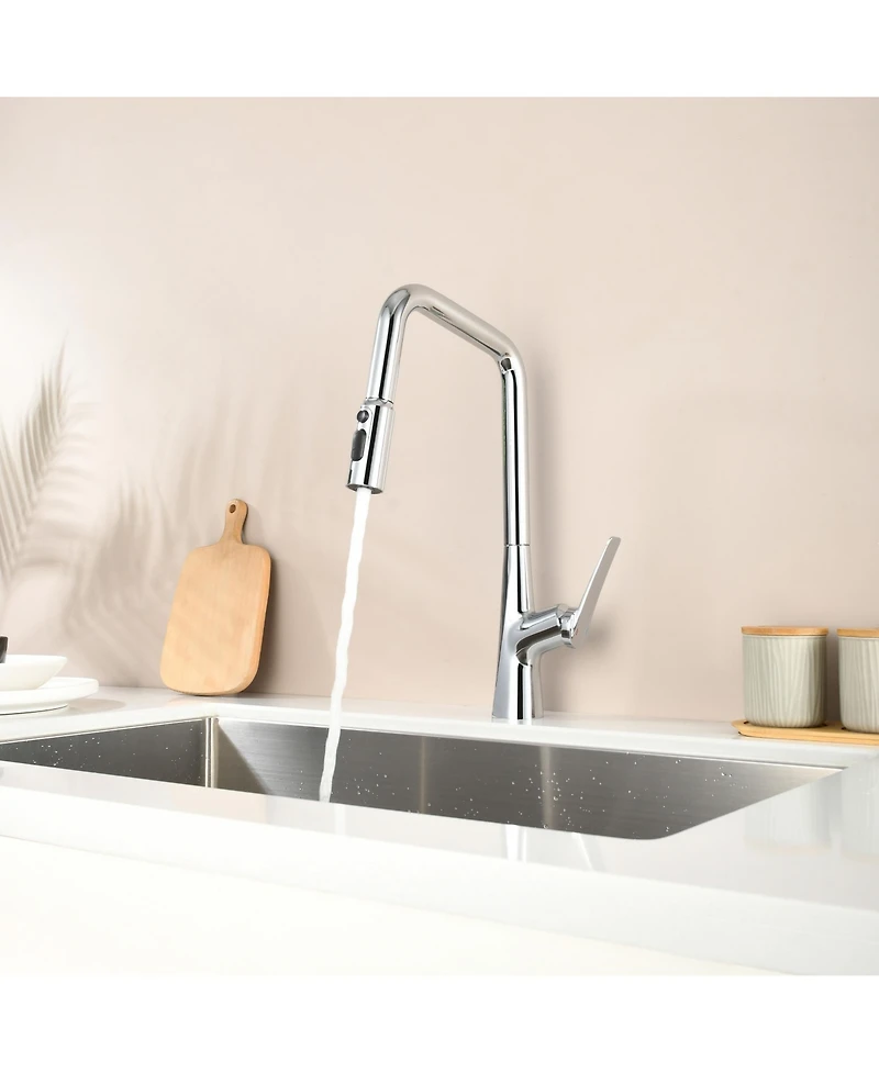 Phying Professional Chrome Kitchen Faucet