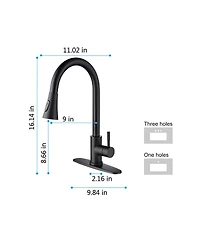 Phying Kitchen Faucet with Pull Out Spraye