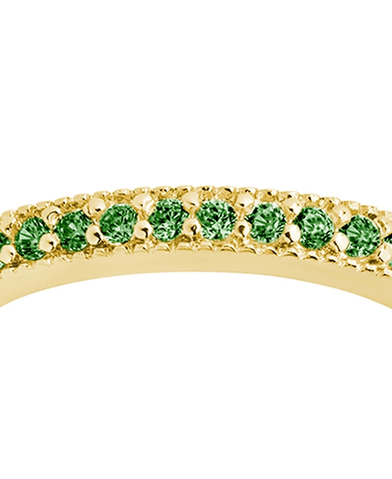 Sterling Forever 2.5mm Thin Cubic Zirconia Band Ring