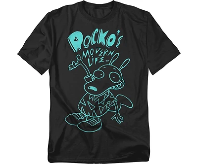 Rocko s Modern Life Men's Rocko's Neon T-Shirt