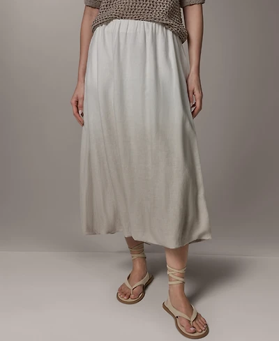 Donna Karan Weekend Women's Dip Dye Bubble Skirt