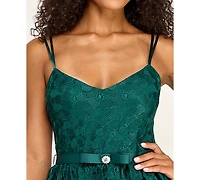 Seni & Cade Juniors' V-Neck Dress