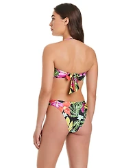 Red Carter Women's Casablanca O-Ring Bandeau Bikini Top