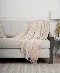 Michael Aram Butterfly Gingko Throw, 60" x 70"
