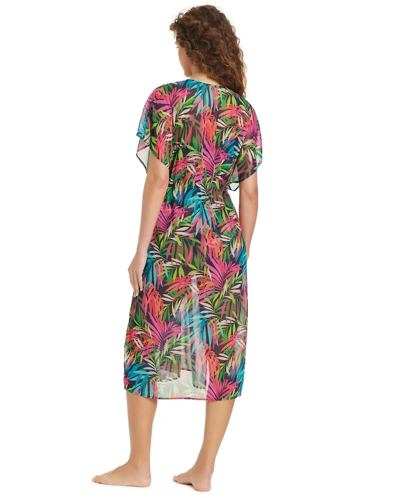 Beyond Control Women's Love Me or Leaf Swim Cover Up Dress