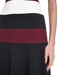 Tommy Hilfiger Petite Scuba Crepe Sheath Dress