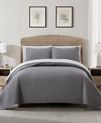Stratford Park Ayeli Textured 7-Piece Quilt Set