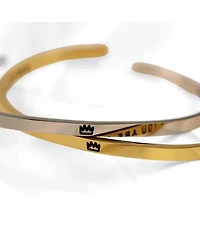 Mantra Remember Who You Are And Straighten Your Crown Bracelet - Inside