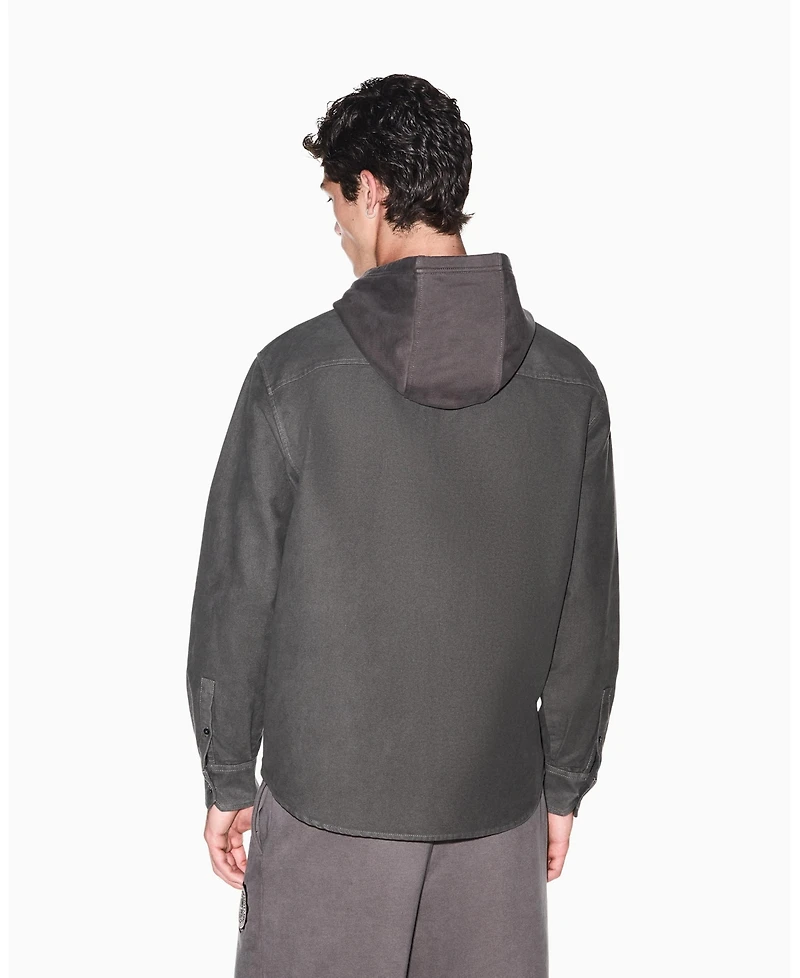 A|X Armani Exchange Men's Crossover Hooded Jacket