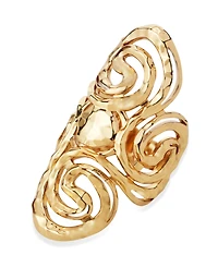 Retro Chic Eternal Spiral Ring