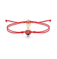 Mantra Ladybug - Thread of Blessings Bracelet