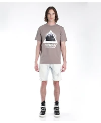 Hvman Chosen To Prevail x Cult Men's Mero Slim Short with Belt Zephyr