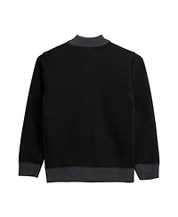 Xray Boys Quarter Zipper Fleece Flannel Lining Sweater