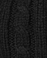 Lauren Ralph Core Cable Knit Beret Hat