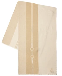 Lauren Ralph Equestrian Jacquard Wrap