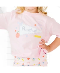 Sweet Wink Toddler Girls Preschool Pennant Short Sleeve T-Shirt