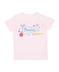 Sweet Wink Toddler Girls Preschool Pennant Short Sleeve T-Shirt