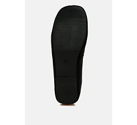 Robua Velvet Flat Loafers