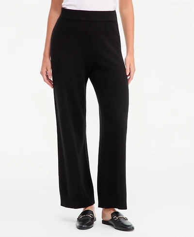 Charter Club Women's 100% Cashmere Pull-On Wide-Leg Pants, Macy's Exclusive